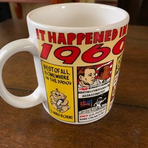 Mug statement by Stanley paper Birthday mug 1960